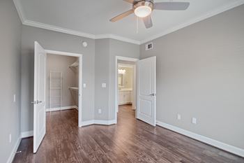 Room with closet